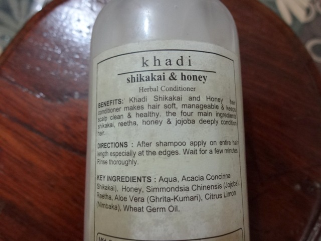 Khadi Herbal Conditioner – Shikakai And Honey Increases Hair Fall! 1