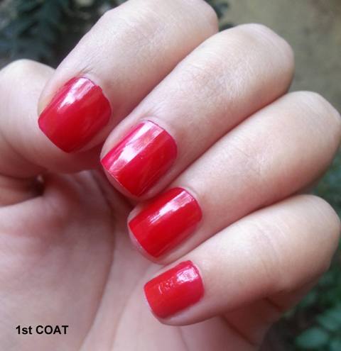 Maybelline Color Show Big Apple Reds R5 Nail Polish Review
