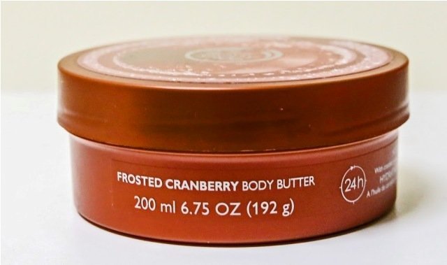 The Body Shop Frosted Cranberry Body Butter  (3)