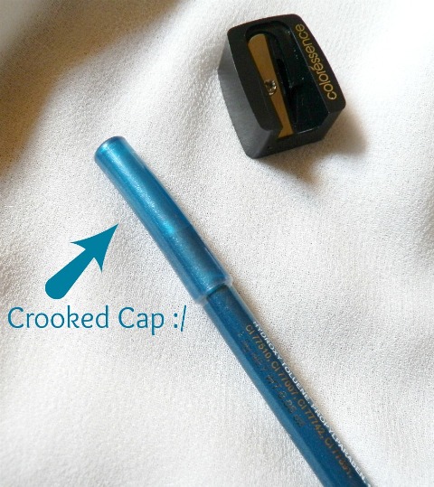 Try Coloressence Water Proof Eye Liner Pencil In Peacock Blue For A Proud Peacock Look! 4