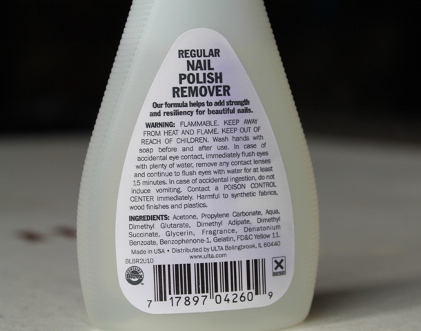 ULTA Regular Nail Polish Remover Is Tough On Stains And Gentle On Nails 3