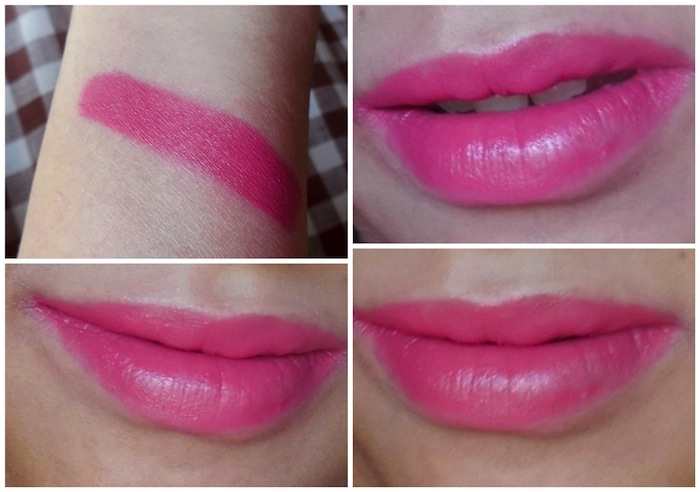lip swatch collage