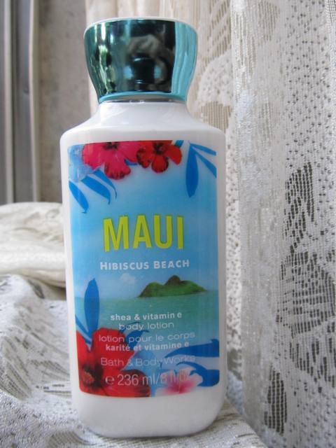 Bath and Body Works Maui Hibiscus Beach Body Lotion