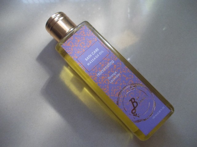 Bio Bloom Orange Lavender Rejuvenating Natural Massage Oil  (1)