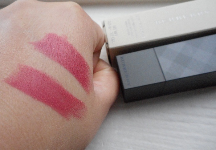 Burberry Rose Pink No.307 Lip Velvet Long Wear Lipstick