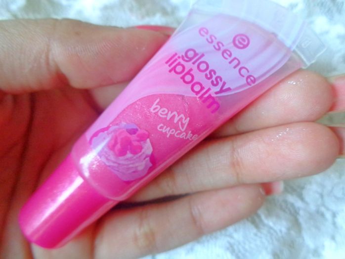 Essence Berry Cupcake Glossy Lip Balm Review