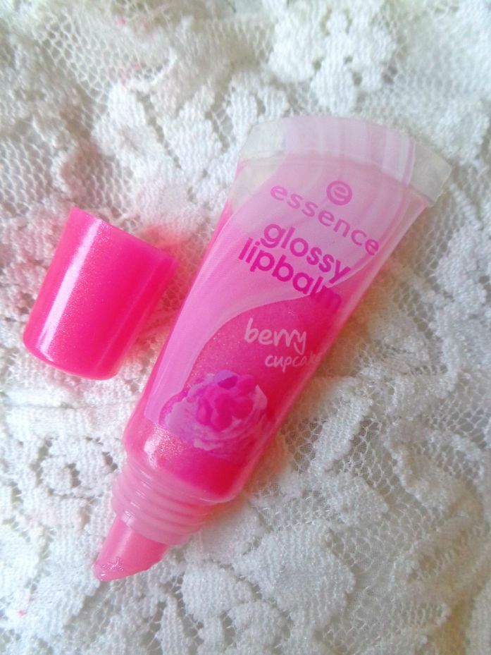 Essence Berry Cupcake Glossy Lip Balm Review