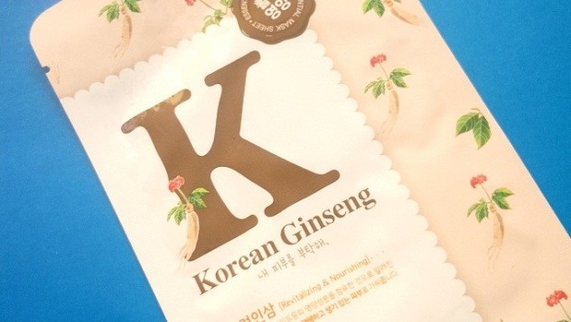 Etude House Korean Ginseng I Need You Alphabet Mask Sheet Review