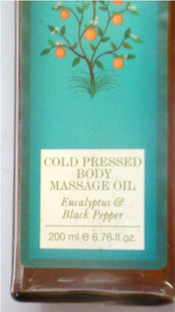 Forest Essentials Eucalyptus Black Pepper Body Oil  (3)
