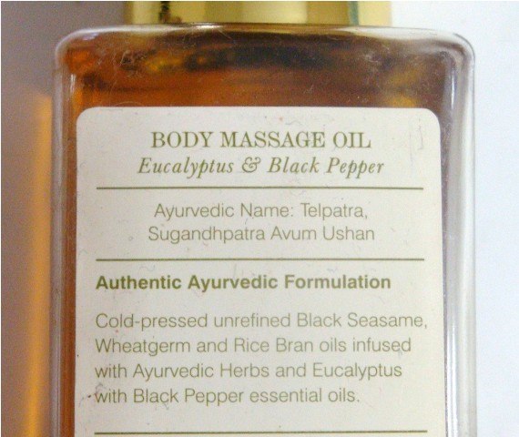 Forest Essentials Eucalyptus Black Pepper Body Oil  (6)