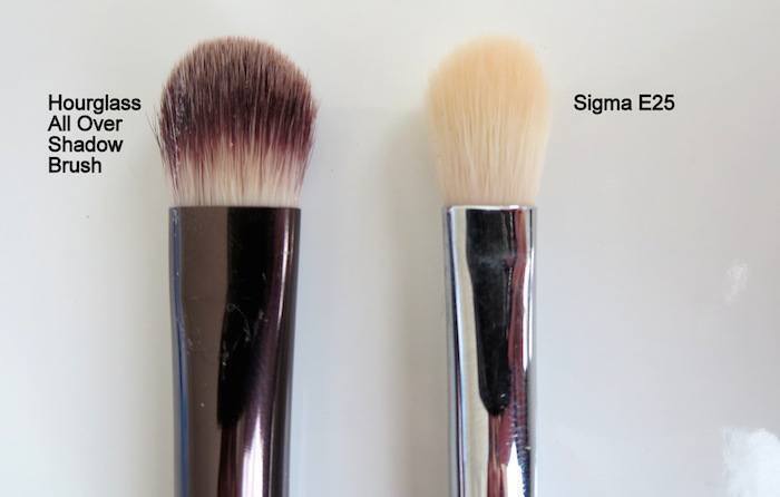 Hourglass all over shadow brushes vs sigma
