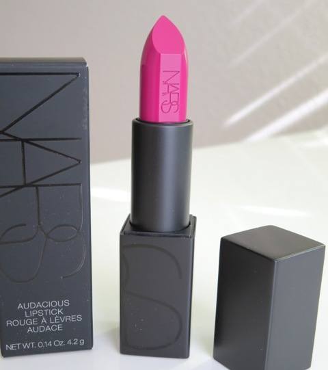 NARS Fanny Audacious Lipstick Review, Swatches (2)