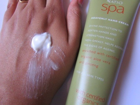 Natio Spa heavenly hand cream