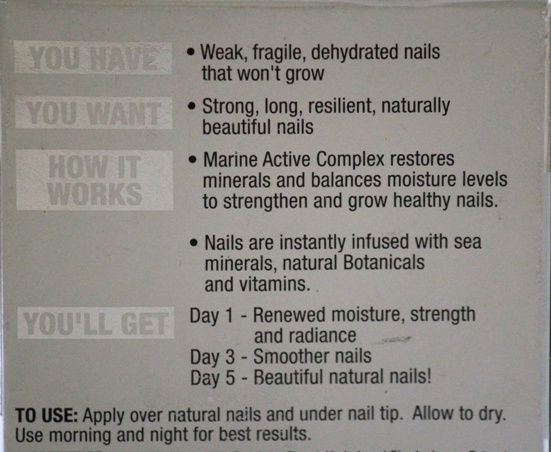 Sally Hansen Natural Nail Growth Activator Marine Extract Treatment Review