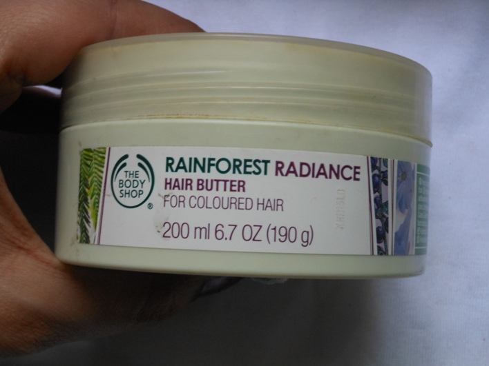 The Body Shop Rainforest Radiance Hair Butter Review