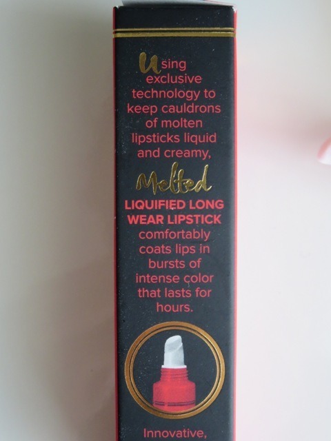 Too Faced Strawberry Melted Liquified Long Wear Lipstick Review, Swatch (4)