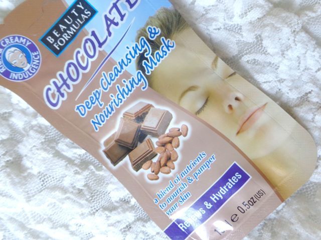 beauty formulas chocolate mask