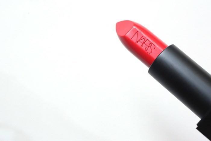 NARS Lipstick Anabella review, swatch