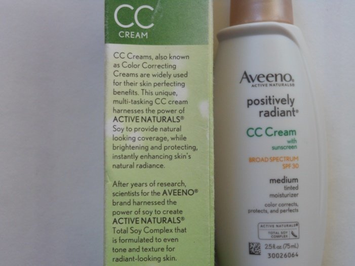 Aveeno Positively Radiant CC Cream Tinted Moisturizer