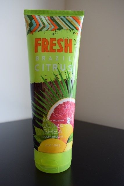 Bath and Body Works Brazil Citrus Ultra Shea Body Cream