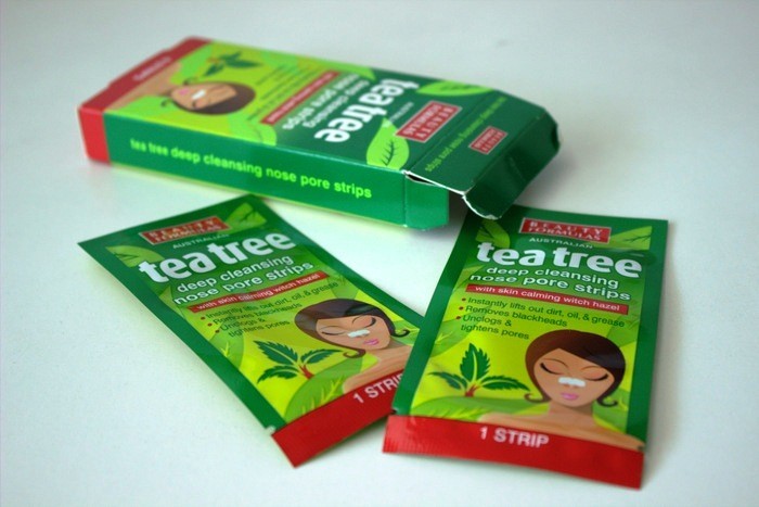Beauty Formulas Tea Tree Deep Cleansing Nose Pore Strips Review