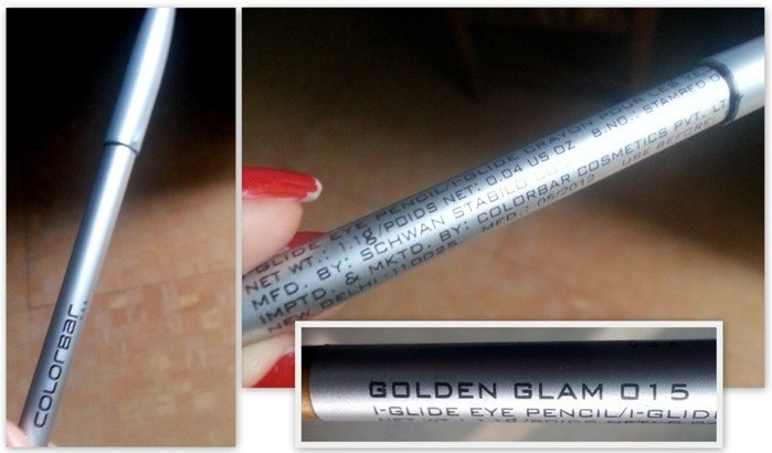 Colorbar Golden Glam I Glide Eye Pencil Review