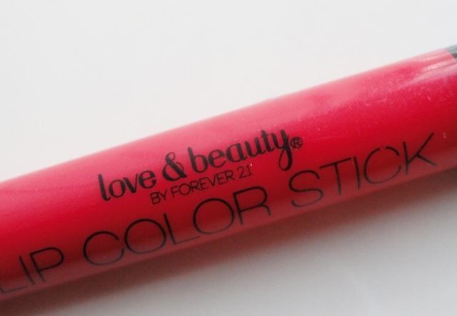 Forever 21 Love & Beauty Brick Red