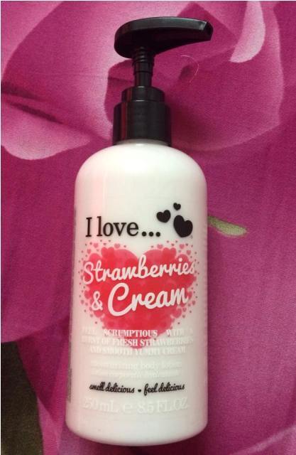 I Love… Strawberries & Cream Moisturizing Body Lotion (2)