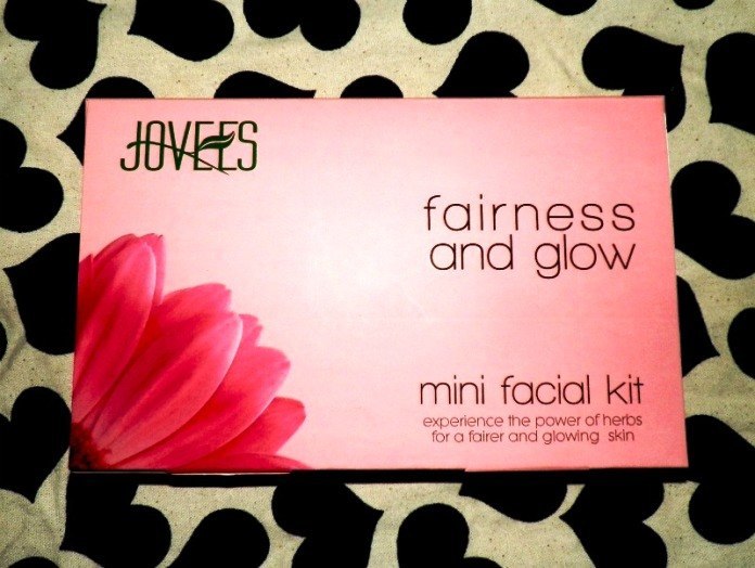 Jovees Fairness and Glow Mini Facial Kit Review