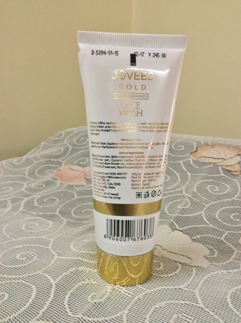 Jovees Gold Ultra Radiance Face Wash (3)