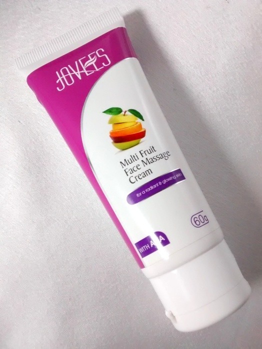 Jovees Multi Fruit Face Massage Cream with AHA Review