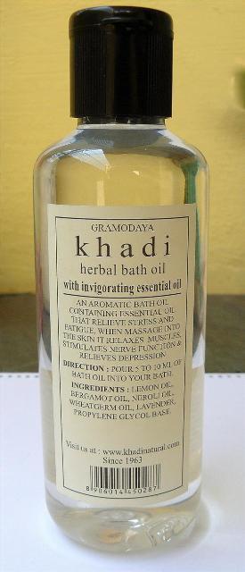 Khadi herbal bath oil