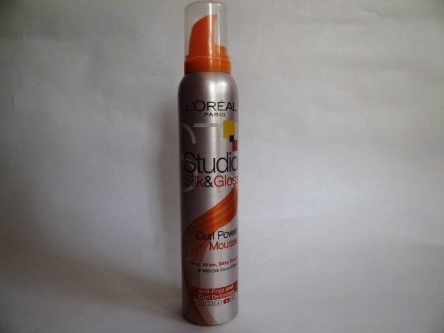 L'Oreal Paris Studio Line Silk and Gloss Curl Power Mousse Review