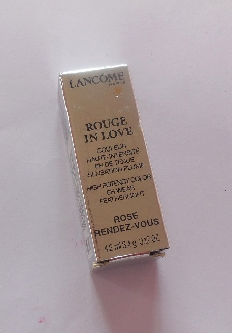 Lancome Rose Rendez-Vous #230M Rouge in Love Lipstick