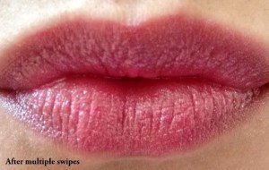 Lotus Herbals Pure Colors Iced Berry Lipstick Review