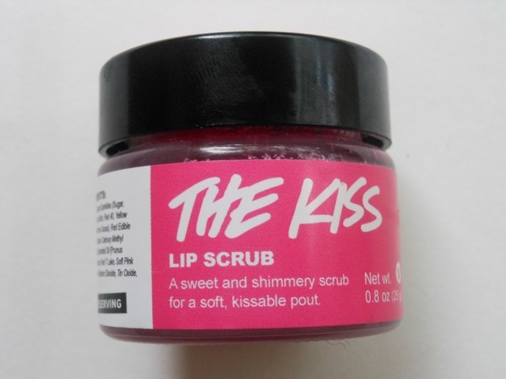 Lush The Kiss Lip Scrub Review