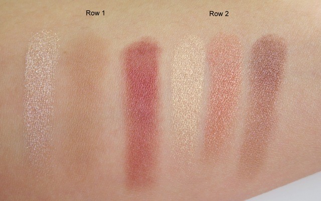 Stila Eyes Are The Window Shadow Palette - Soul swatches (3)