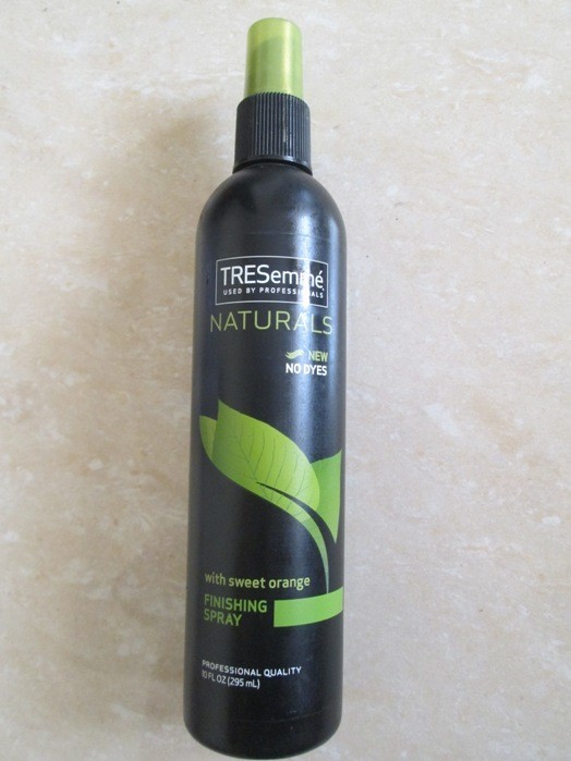 Tresemme Naturals Sweet Orange Finishing Spray Review