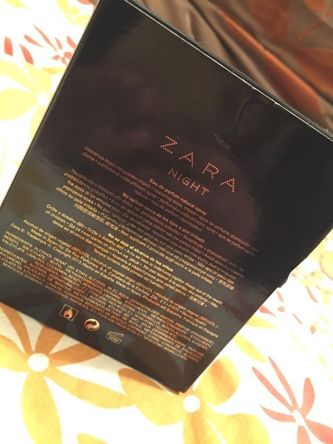 Zara Night Perfume