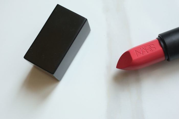 NARS Audacious lipstick natalie review, swatch