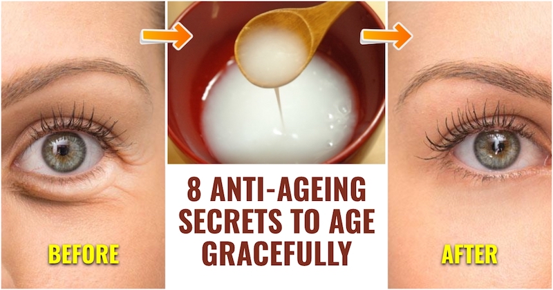 Anti ageing secret to age gracefully