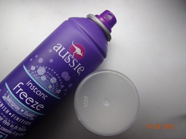 Aussie Instant Freeze Hairspray Finish Review