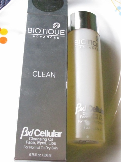 Biotique Advanced BXL Cellular Cleansing Oil Review