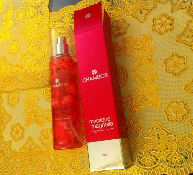 Chambor Mystique Magnolia Fragrance Mist Review