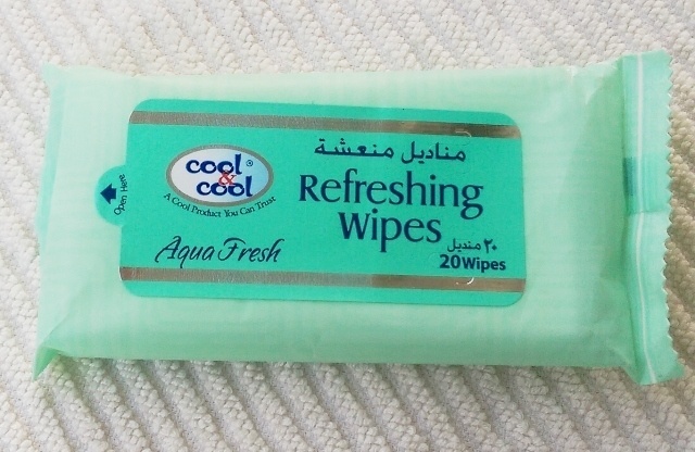 Cool & Cool Aqua Fresh Refreshing Wipes (4)