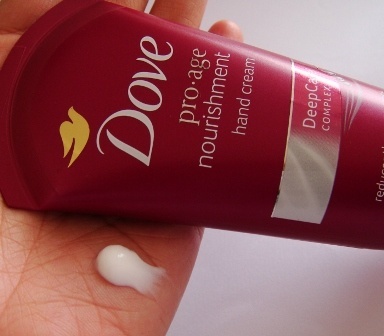 Dove Pro age Nourishment Hand Cream