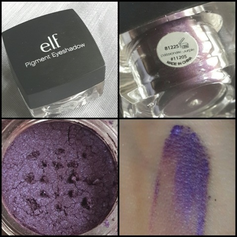 ELF Studio Passionate Purple Pigment Eyeshadow  (1)