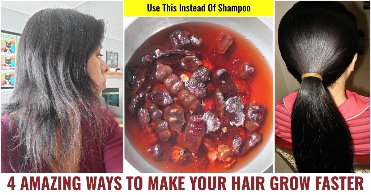 4 Ways to Make Your Hair Grow Faster
