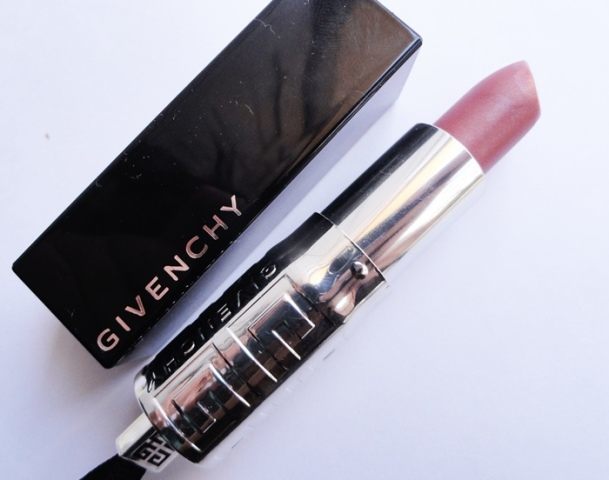 Givenchy 06 Precious Rose Rouge Interdit Satin Lipstick  (9)