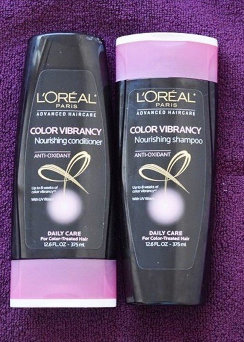 L'Oreal Paris Advanced Haircare Color Vibrancy Nourishing Shampoo and Conditioner Review